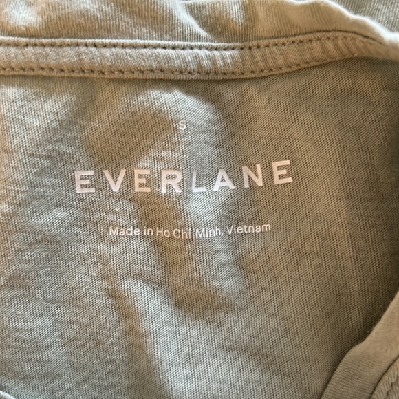 Everlane Light Green 100% Organic T-Shirt - Picture 6 of 7